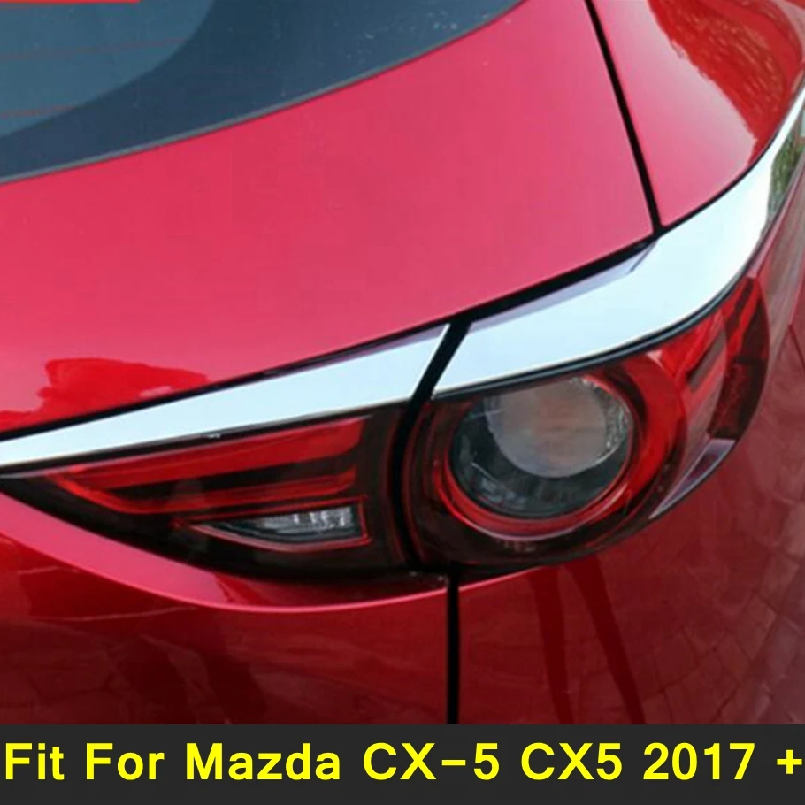 Auto Rear Lights Behind Lamp Eyelid Eyebrow Lid Cover Trim Fit For Mazda CX-5 CX5 2017 - 2022 Bright Style Exterior Accessories
Auto Rear Lights Behind Lamp Eyelid Eyebrow Lid Cover Trim Fit For Mazda CX-5 CX5 2017 - 2022 Bright Style Exterior Accessories