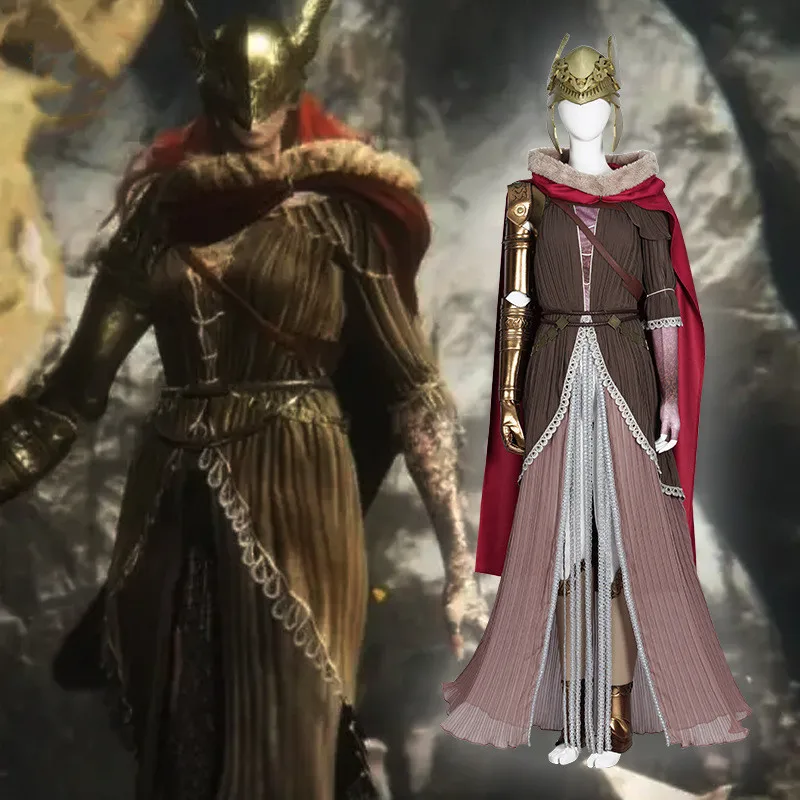 Elden Ring Malenia Cos Suit Old Man Ring Valkyrie Same Halloween Costume For Women Malenia Dress Role Play Outfit Accessories
Elden Ring Malenia Cos Suit Old Man Ring Valkyrie Same Halloween Costume For Women Malenia Dress Role Play Outfit Accessories