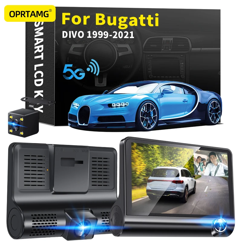 Автомобильный видеорегистратор OPRTAMG, 3 камеры, объектив 4,0 дюйма 1080P, видеорегистратор для Bugatti DIVO 1996 1999 2000 2001 2003 2005 2006 2007-2022 
Автомобильный видеорегистратор OPRTAMG, 3 камеры, объектив 4,0 дюйма 1080P, видеорегистратор для Bugatti DIVO 1996 1999 2000 2001 2003 2005 2006 2007-2022