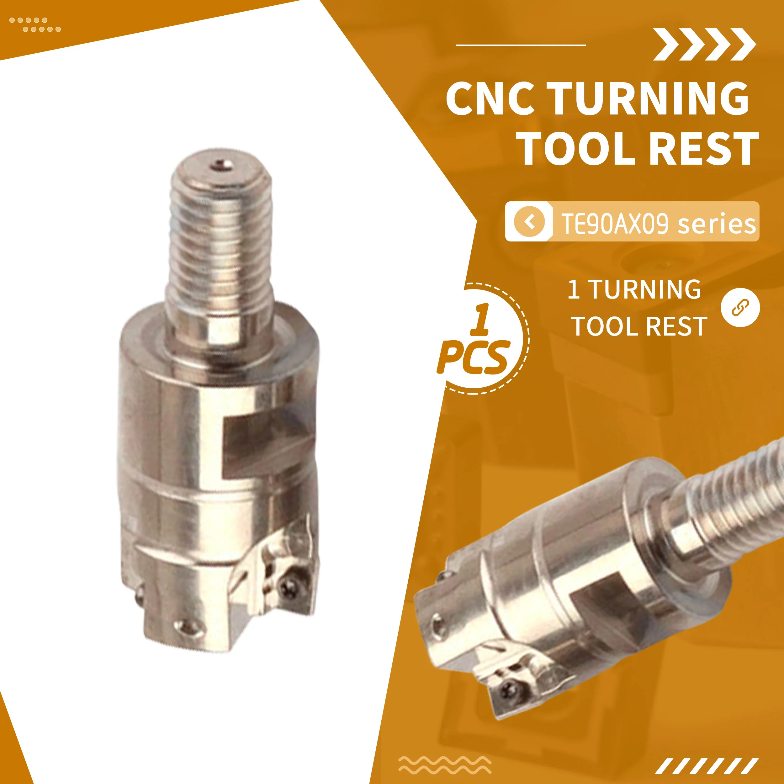 1Pcs TE90AX09 2T 3T Series Interchangeable Lock Teeth Milling Cutter Head Shock Adaptation APKT09T3 CNC Lathe Carbide Blade Tool
1Pcs TE90AX09 2T 3T Series Interchangeable Lock Teeth Milling Cutter Head Shock Adaptation APKT09T3 CNC Lathe Carbide Blade Tool
