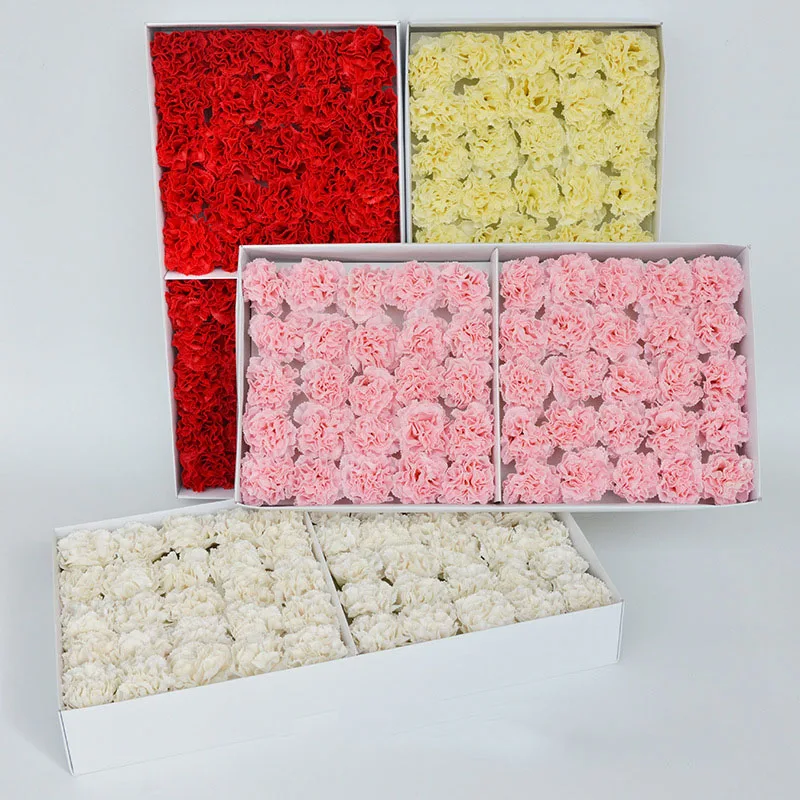 50Pcs/box bath Carnation Soap Flower Simulation Flower head Bouquet Mother's Day Teacher's Day Thanksgiving Christmas Gift
50Pcs/box bath Carnation Soap Flower Simulation Flower head Bouquet Mother's Day Teacher's Day Thanksgiving Christmas Gift