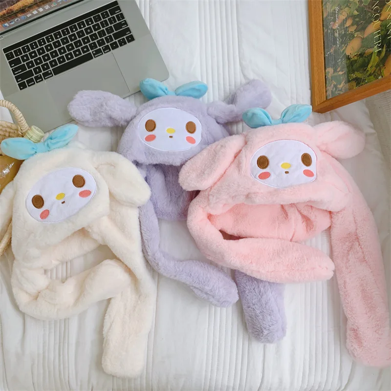 Cartoon Sanrio Children'S Mymelody Plush Hat Scarf Winter New Kawaii Plushies Stuffed Thickened Warm Cap Toys Christmas Gifts
Cartoon Sanrio Children'S Mymelody Plush Hat Scarf Winter New Kawaii Plushies Stuffed Thickened Warm Cap Toys Christmas Gifts