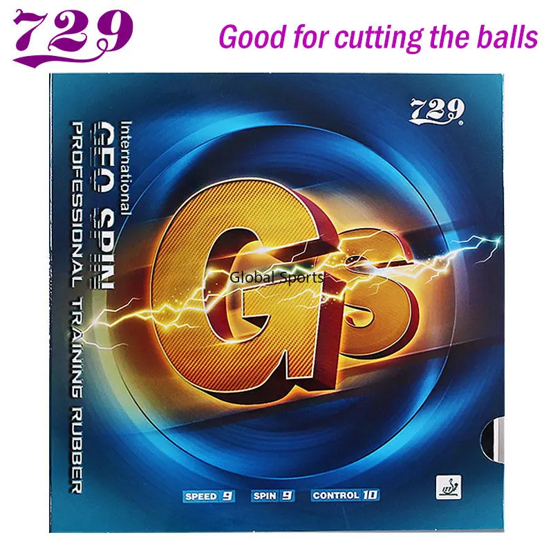 Original 729 Friendship GS Professional TrainingTable Tennis Rubber RITC Geo Spin Ping Pong Rubber Soft and Good Control
Original 729 Friendship GS Professional TrainingTable Tennis Rubber RITC Geo Spin Ping Pong Rubber Soft and Good Control