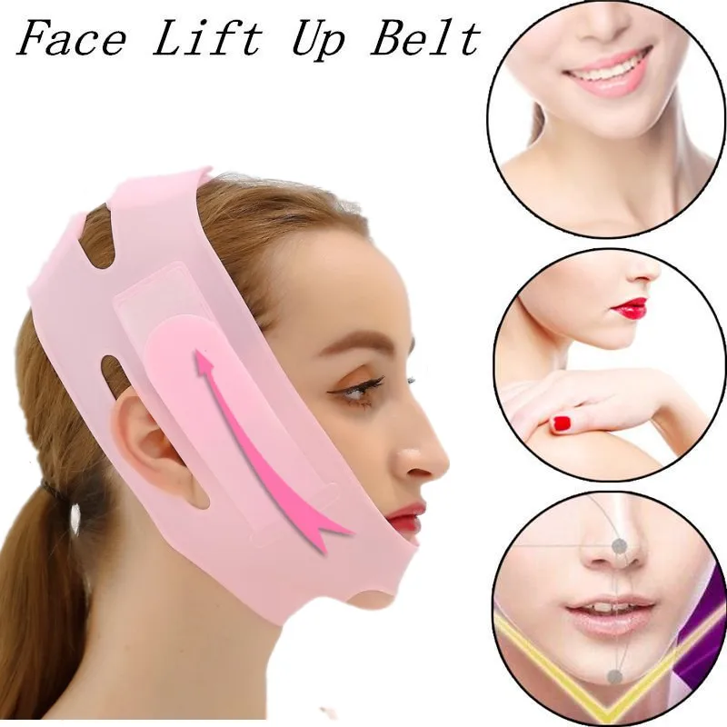 New Nano Silicone Mask Lifting V Line Shape Face Lift UP Facial Bandage Mask Cheek Chin Neck Reusable Masks
New Nano Silicone Mask Lifting V Line Shape Face Lift UP Facial Bandage Mask Cheek Chin Neck Reusable Masks