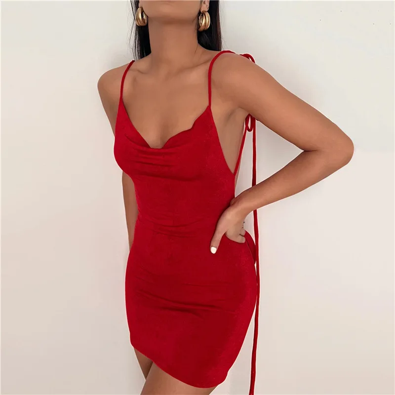 2022 Summer New Women's Sexy Backless Straps A Word-neck Slim Bag Hip Temperament Dress Women
2022 Summer New Women's Sexy Backless Straps A Word-neck Slim Bag Hip Temperament Dress Women