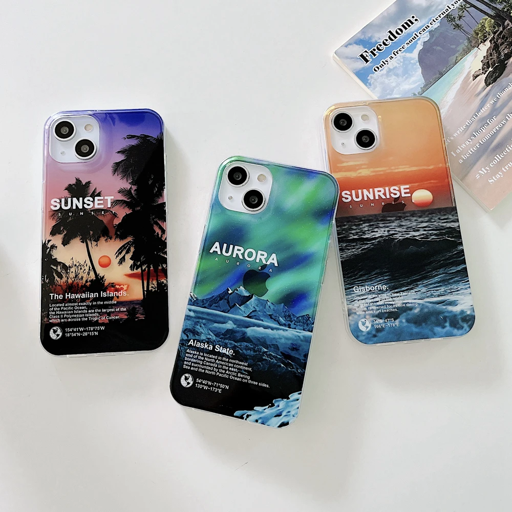 Ins Summer Landscape Scenery Clear Back Phone Case For iPhone 13 11 12 iPhone12 iPhone13 Pro Max iPhone11 Thin Soft Cover Bag
Ins Summer Landscape Scenery Clear Back Phone Case For iPhone 13 11 12 iPhone12 iPhone13 Pro Max iPhone11 Thin Soft Cover Bag