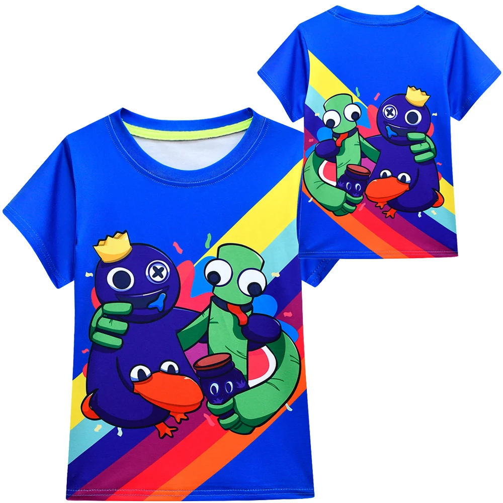 Rainbow Friends 3D Prints Children T-shirts Fashion Summer Short Sleeve Tshirt Hot Sale Kids Casual Streetwear Clothes
Rainbow Friends 3D Prints Children T-shirts Fashion Summer Short Sleeve Tshirt Hot Sale Kids Casual Streetwear Clothes