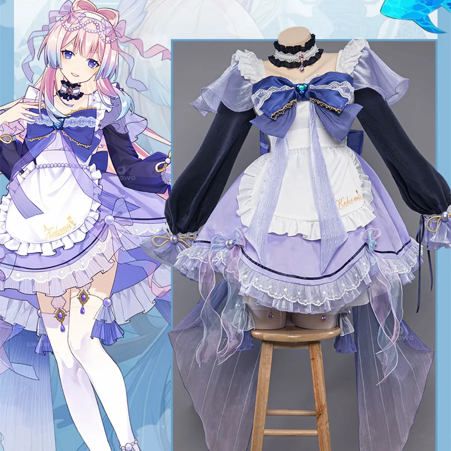 Genshin Impact Sangonomiya Kokomi Maid Cosplay Game Anime Dress Seksi Wanita Pakaian Gaun Pesta Halloween Set Lengkap Kostum
Genshin Impact Sangonomiya Kokomi Maid Cosplay Game Anime Dress Seksi Wanita Pakaian Gaun Pesta Halloween Set Lengkap Kostum