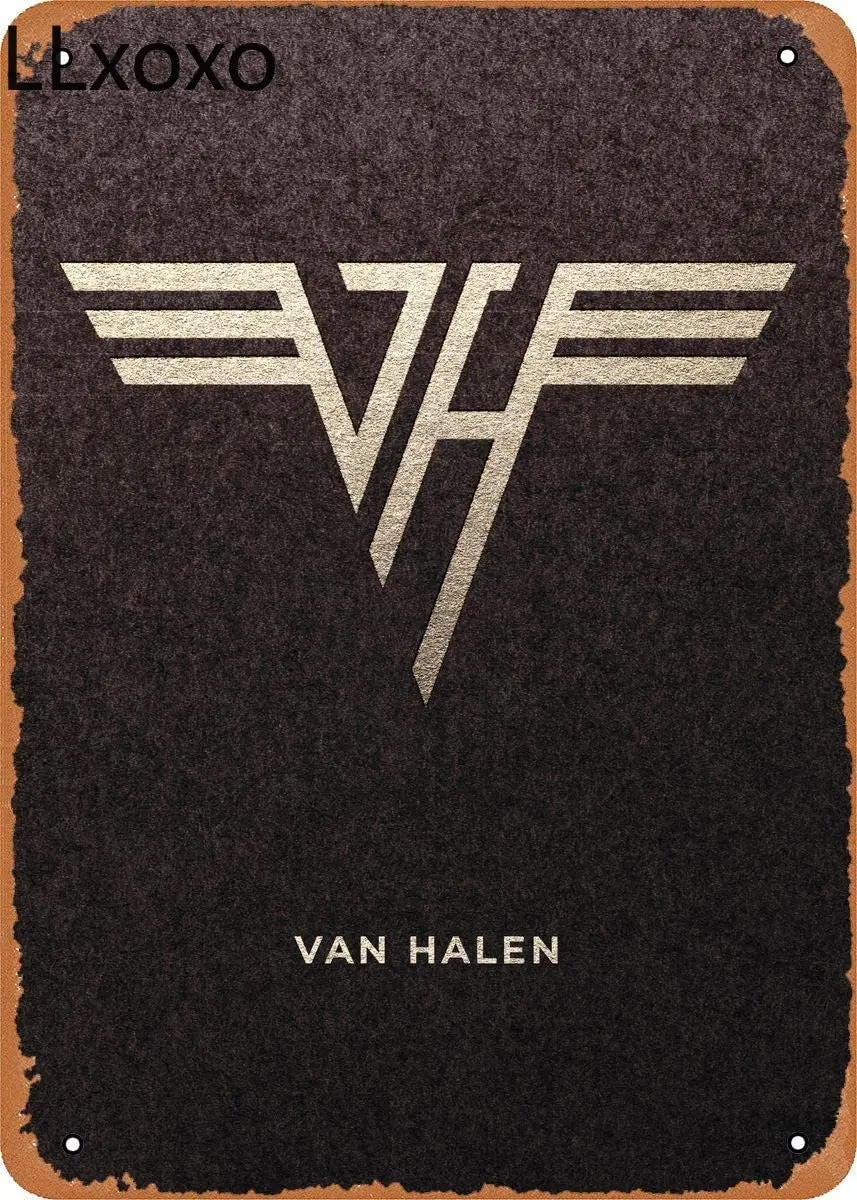vintage decor EICOCO Music Van Halen Plaque Poster Metal Tin Sign 8" x 12" Vintage Retro Wall Decor room decoration men 
vintage decor EICOCO Music Van Halen Plaque Poster Metal Tin Sign 8" x 12" Vintage Retro Wall Decor room decoration men
