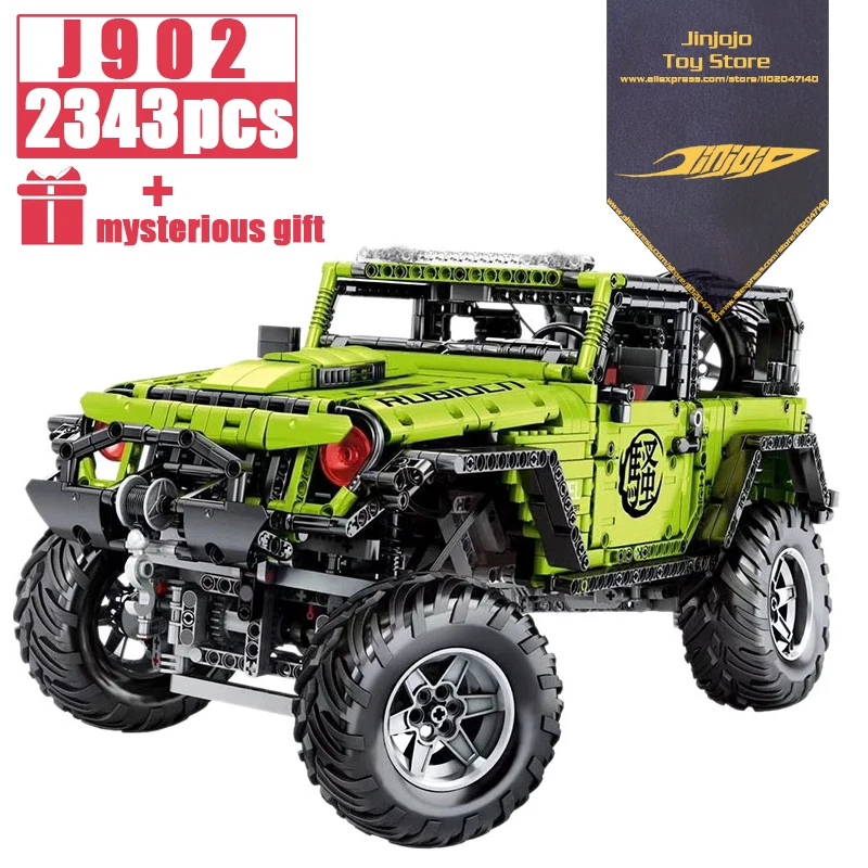 J902 Technical Car MOC Remote Control SUV Building Blocks Bricks Set Motor Power Speed Off-road buggy Children Toys Gift
J902 Technical Car MOC Remote Control SUV Building Blocks Bricks Set Motor Power Speed Off-road buggy Children Toys Gift