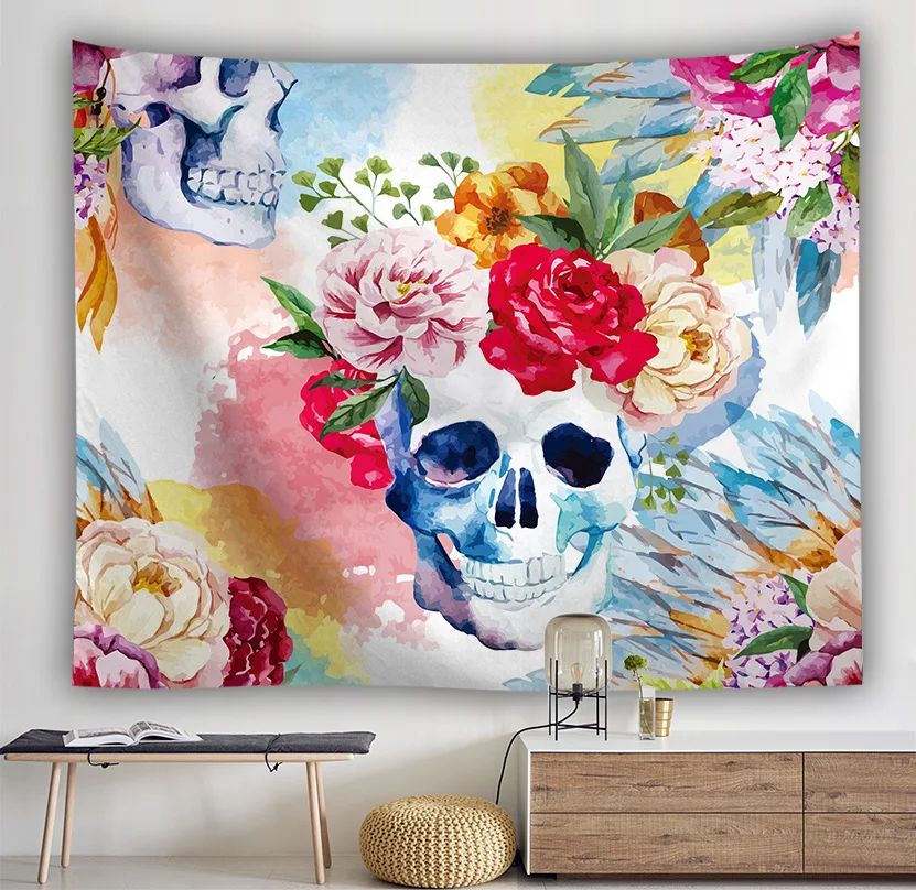 Wall Hanging Home Decoration Living Room Cartoon Fancy Abstract Horror Skull Background Wall Tapestry Beach Towel
Wall Hanging Home Decoration Living Room Cartoon Fancy Abstract Horror Skull Background Wall Tapestry Beach Towel
