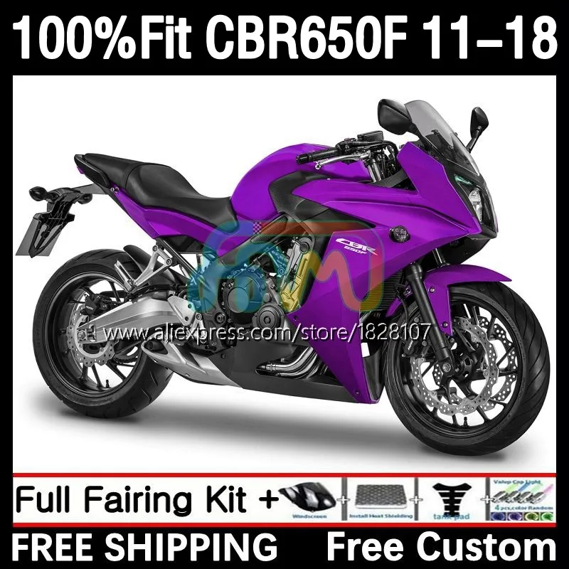 OEM Fairing For HONDA CBR-650F CBR 650 Hot purple F 650F CBR650 F 13No.69 CBR650F 2011 2012 2013 2014 2015 2016 2017 2018 Body
OEM Fairing For HONDA CBR-650F CBR 650 Hot purple F 650F CBR650 F 13No.69 CBR650F 2011 2012 2013 2014 2015 2016 2017 2018 Body
