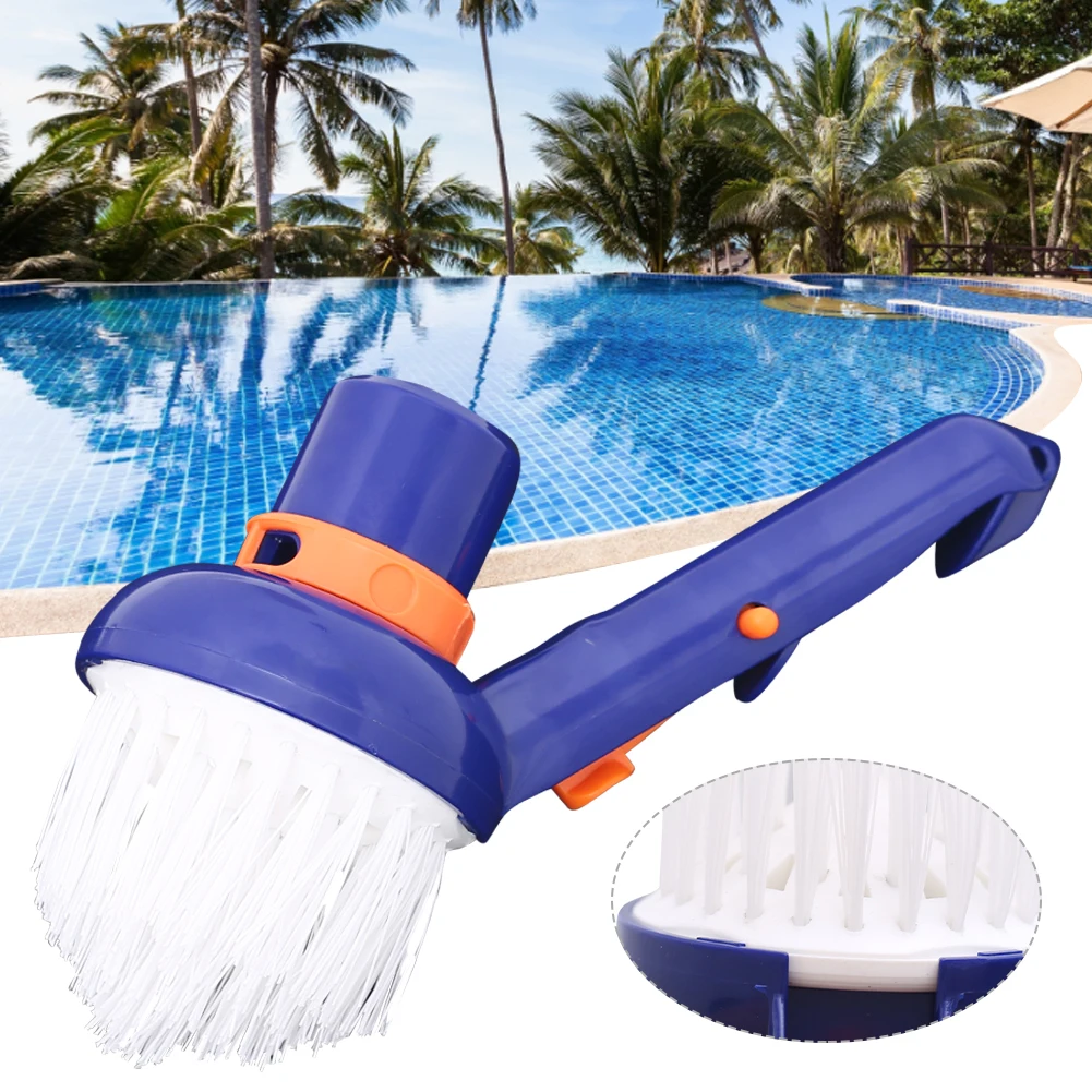 Durable Handheld Swimming Pool Corner Vacuum Brush Swimming Pool Steps Brush Cleaning Brush for Spa Hot Tub
Durable Handheld Swimming Pool Corner Vacuum Brush Swimming Pool Steps Brush Cleaning Brush for Spa Hot Tub