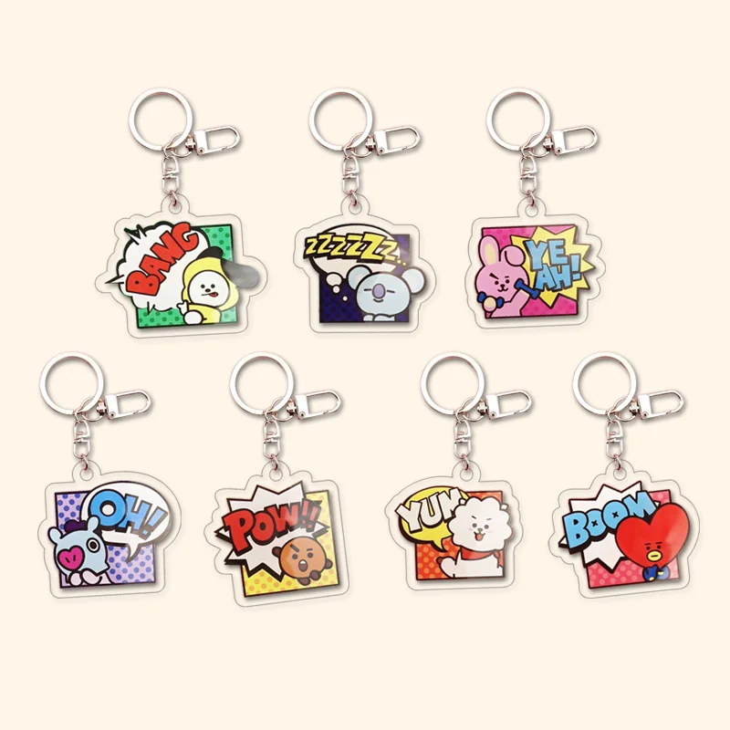 K-POP boy group acrylic anime accessories cartoon keychain cute double-sided pendant car backpack exquisite pendant jewelry Gift
K-POP boy group acrylic anime accessories cartoon keychain cute double-sided pendant car backpack exquisite pendant jewelry Gift