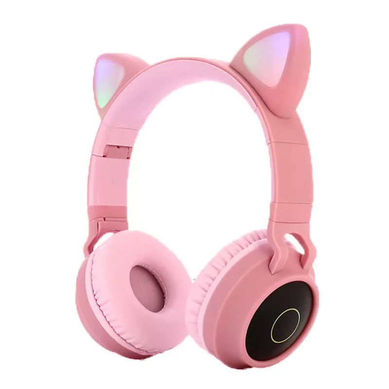 Cat Bluetooth compatible 5.0 Headset Wireless Hifi Music Stereo Bass LED Light Mobile Phones Girl Daughter Headphones PC
Cat Bluetooth compatible 5.0 Headset Wireless Hifi Music Stereo Bass LED Light Mobile Phones Girl Daughter Headphones PC