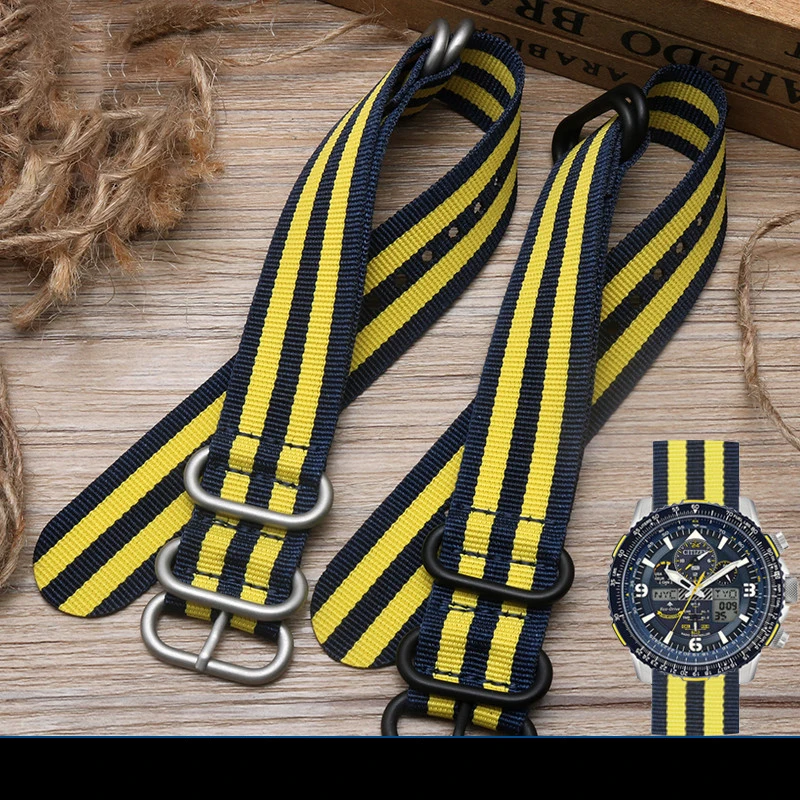 Canvas watchband for citizen Blue Angel AT8020-54L the second generation YJ8078 Air Eagle series 22 23mm wristband bracelet belt
Canvas watchband for citizen Blue Angel AT8020-54L the second generation YJ8078 Air Eagle series 22 23mm wristband bracelet belt