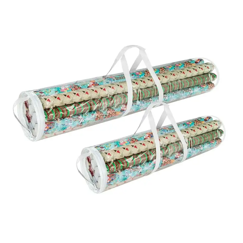 of 2 Wrapping Paper Storage Holders for 20 Rolls of Gift Wrap Seed paper Scrapbooking materiales скрапбукинг Stickers 
of 2 Wrapping Paper Storage Holders for 20 Rolls of Gift Wrap Seed paper Scrapbooking materiales скрапбукинг Stickers
