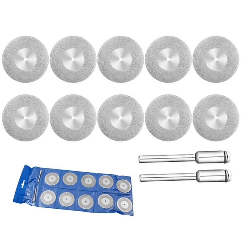 12PCS 30MM Electroplated Diamond Cutting Blade Emery Jade Electric Grinder Saw Blade
12PCS 30MM Electroplated Diamond Cutting Blade Emery Jade Electric Grinder Saw Blade