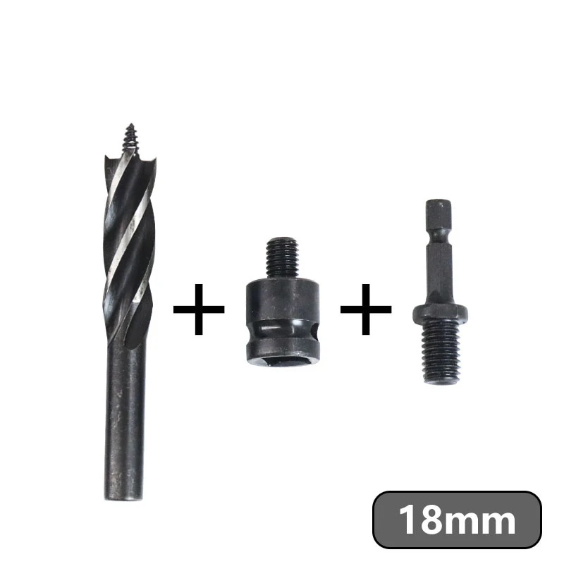 NEW 3PCS Hole Saw Kit for Wood Drill Bit with 4-Blade Woodworking Lengthened Wind Batch Conversion Joint for Electric Wrench
NEW 3PCS Hole Saw Kit for Wood Drill Bit with 4-Blade Woodworking Lengthened Wind Batch Conversion Joint for Electric Wrench