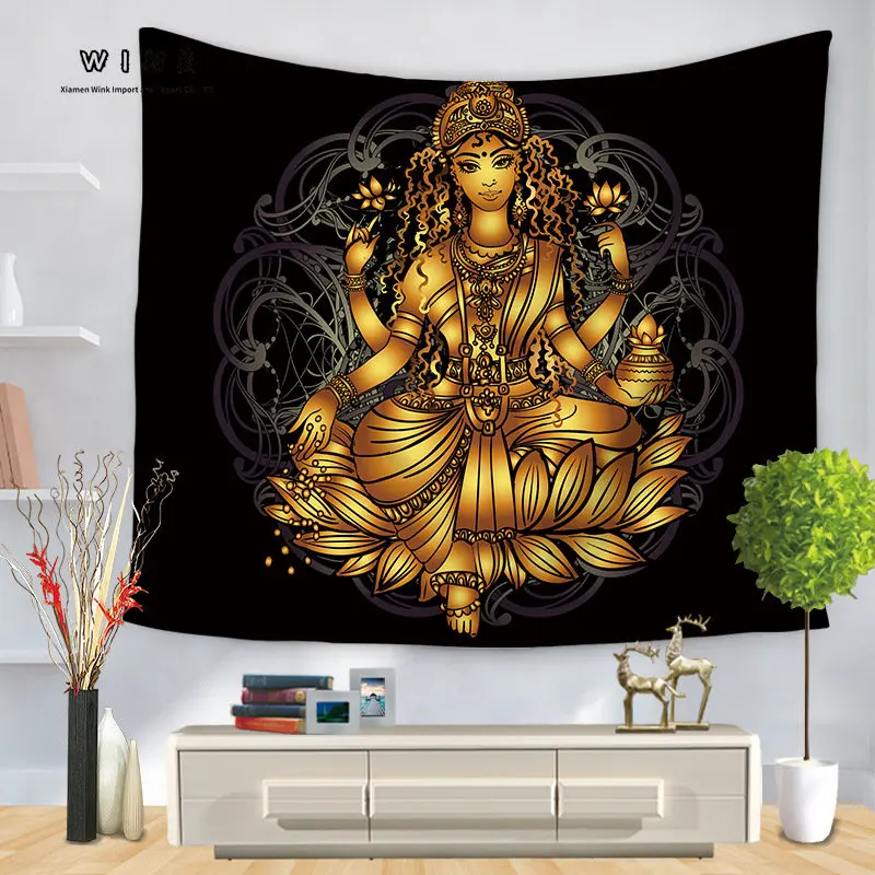 Tapestry Indian Buddha Series Printed Home Decorative Tapestry Background Fabric Tapestry
Tapestry Indian Buddha Series Printed Home Decorative Tapestry Background Fabric Tapestry