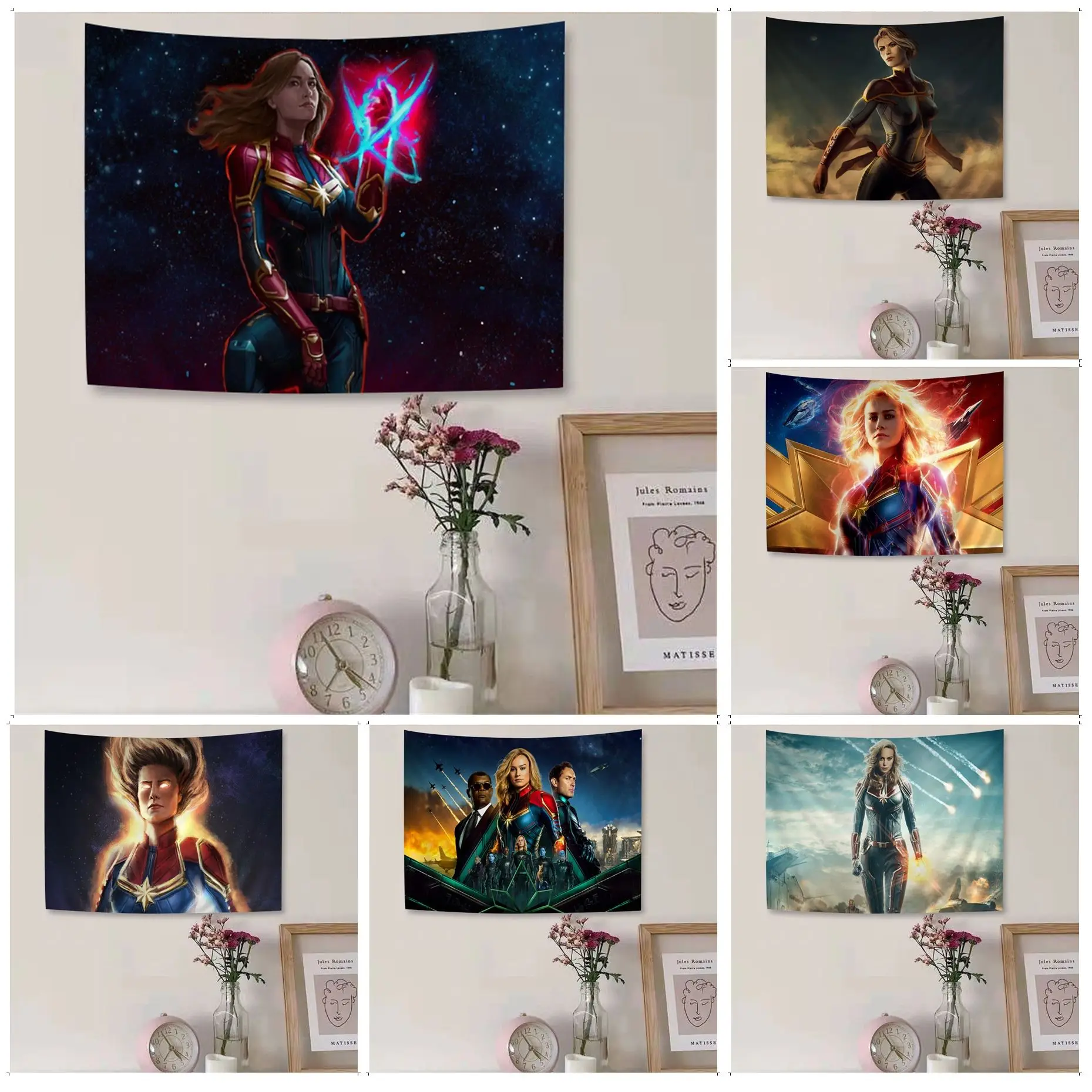 Disney Captain Marvel Anime Tapestry Japanese Wall Tapestry Anime Cheap Hippie Wall Hanging
Disney Captain Marvel Anime Tapestry Japanese Wall Tapestry Anime Cheap Hippie Wall Hanging