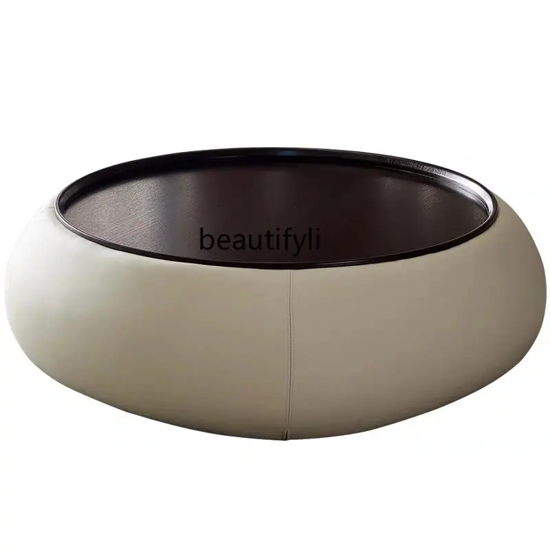 yj Nordic Modern Simple and Light Luxury Style round Tea Table Storage Design Side Table Combination
yj Nordic Modern Simple and Light Luxury Style round Tea Table Storage Design Side Table Combination