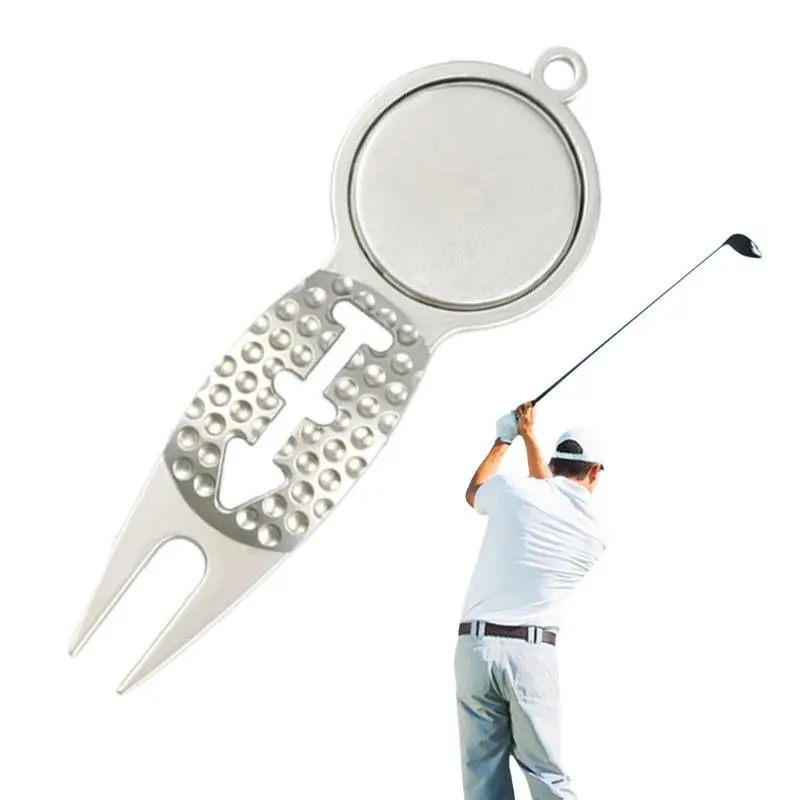 Ball Marker Divot Tool Golf Ball Marker With Zinc Alloy Divot Repair Tool Portable Rustproof Sturdy Golf Accessories For 
Ball Marker Divot Tool Golf Ball Marker With Zinc Alloy Divot Repair Tool Portable Rustproof Sturdy Golf Accessories For