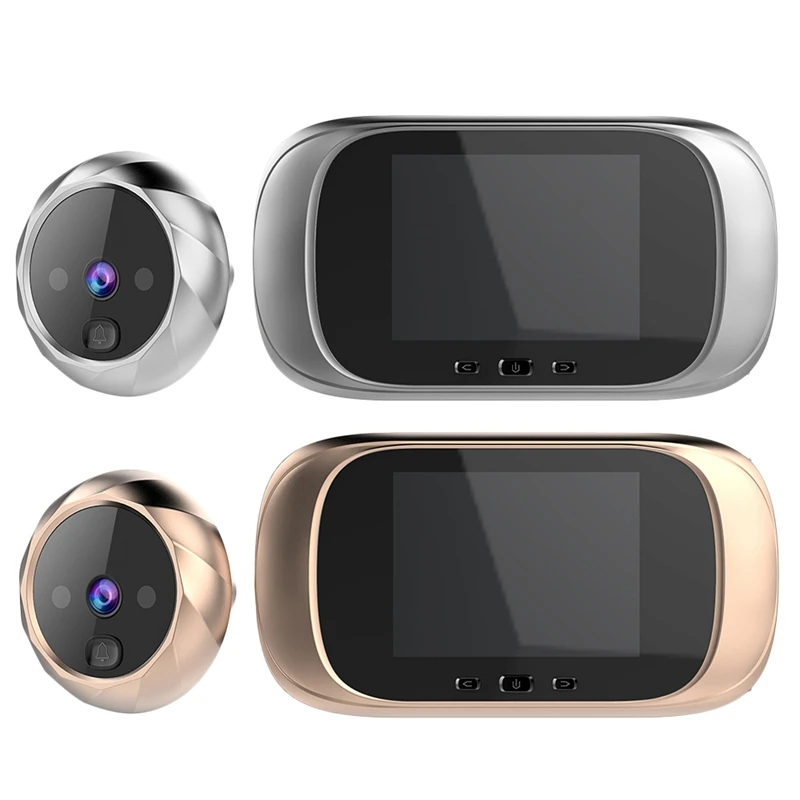 HFES 2.8 Inch Lcd Color Screen Digital Doorbell Electronic Peephole Night-Vision Motion Sensor Door Camera Viewer
HFES 2.8 Inch Lcd Color Screen Digital Doorbell Electronic Peephole Night-Vision Motion Sensor Door Camera Viewer