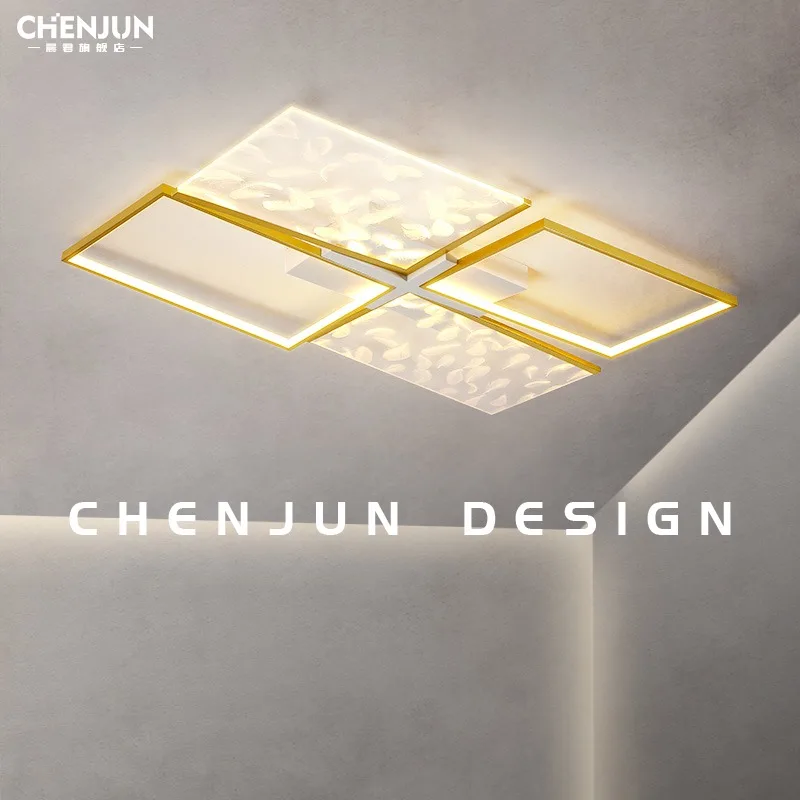 Light Luxury Ceiling Lamp Living Room Main Lamp Designer Creative Feather Rectangular Dining Room Lamps Simodern Bedroom Light
Light Luxury Ceiling Lamp Living Room Main Lamp Designer Creative Feather Rectangular Dining Room Lamps Simodern Bedroom Light