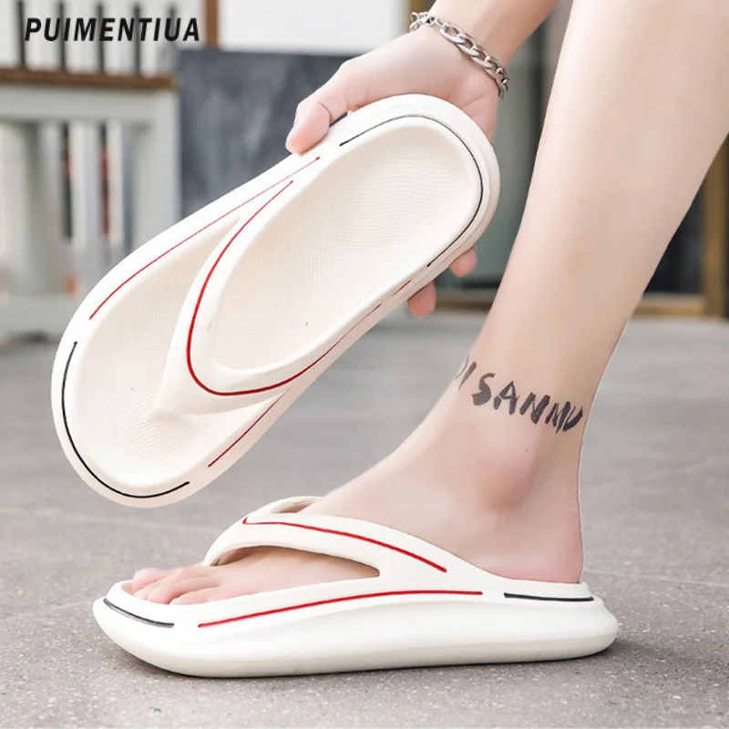 Thong Flip Flops Men Cloud Slippers Thick Platform Summer Shoes 2023 Memory Foam Pillow Slides Orthopedic Clip Toe Beach Sandals
Thong Flip Flops Men Cloud Slippers Thick Platform Summer Shoes 2023 Memory Foam Pillow Slides Orthopedic Clip Toe Beach Sandals