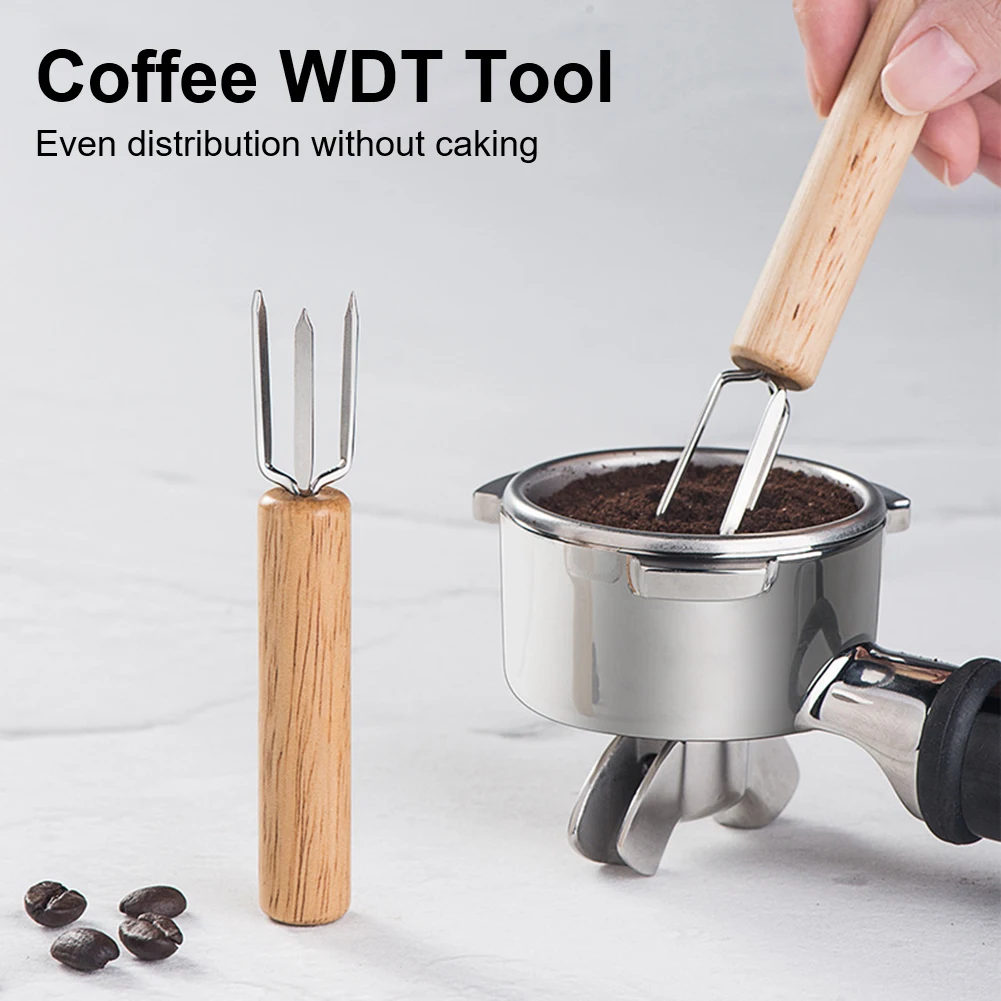 Solid Wood Handle Stainless Steel Espresso Coffee Tamper Stirring Needle WDT Tool Espresso Coffee Professional Barista Tool
Solid Wood Handle Stainless Steel Espresso Coffee Tamper Stirring Needle WDT Tool Espresso Coffee Professional Barista Tool
