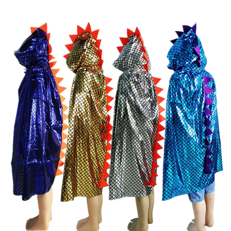 Halloween Cosplay Cloak Children's Day Animal Suits Dinosaur Cloak Makeup Costumes Boys Girls Dress Up 4 Colors Available 
Halloween Cosplay Cloak Children's Day Animal Suits Dinosaur Cloak Makeup Costumes Boys Girls Dress Up 4 Colors Available
