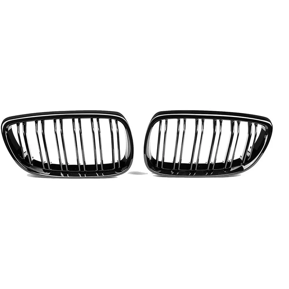 1 Pair Grille Compatible For E92 E93 2006-09 Modified Double-line Parallel Bars Front Face Decoration Better Ventilation Grille 
1 Pair Grille Compatible For E92 E93 2006-09 Modified Double-line Parallel Bars Front Face Decoration Better Ventilation Grille