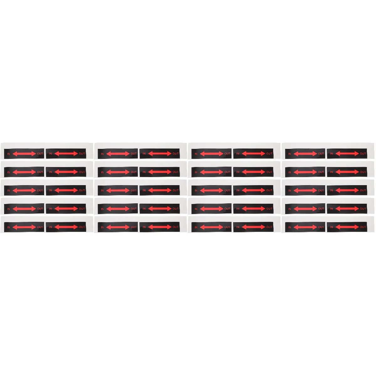 40 pcs Self-adhesive In Or Out Industry Direction Symbol Sticker Facility Warning Stickers Warning Sticker
40 pcs Self-adhesive In Or Out Industry Direction Symbol Sticker Facility Warning Stickers Warning Sticker