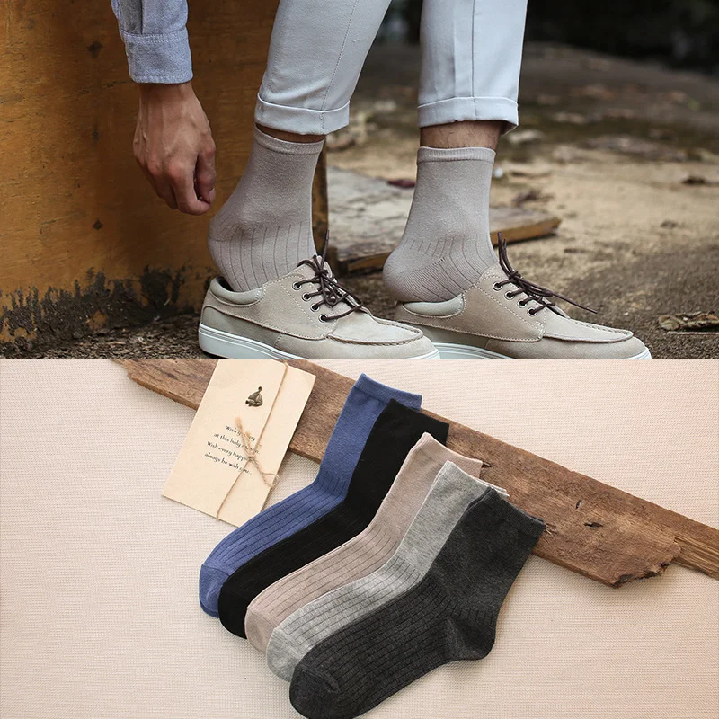 Peonfly Men Solid Color Cotton Classical Businness Casual Socks Summer Autumn Excellent Quality Breathable Male Sock
Peonfly Men Solid Color Cotton Classical Businness Casual Socks Summer Autumn Excellent Quality Breathable Male Sock