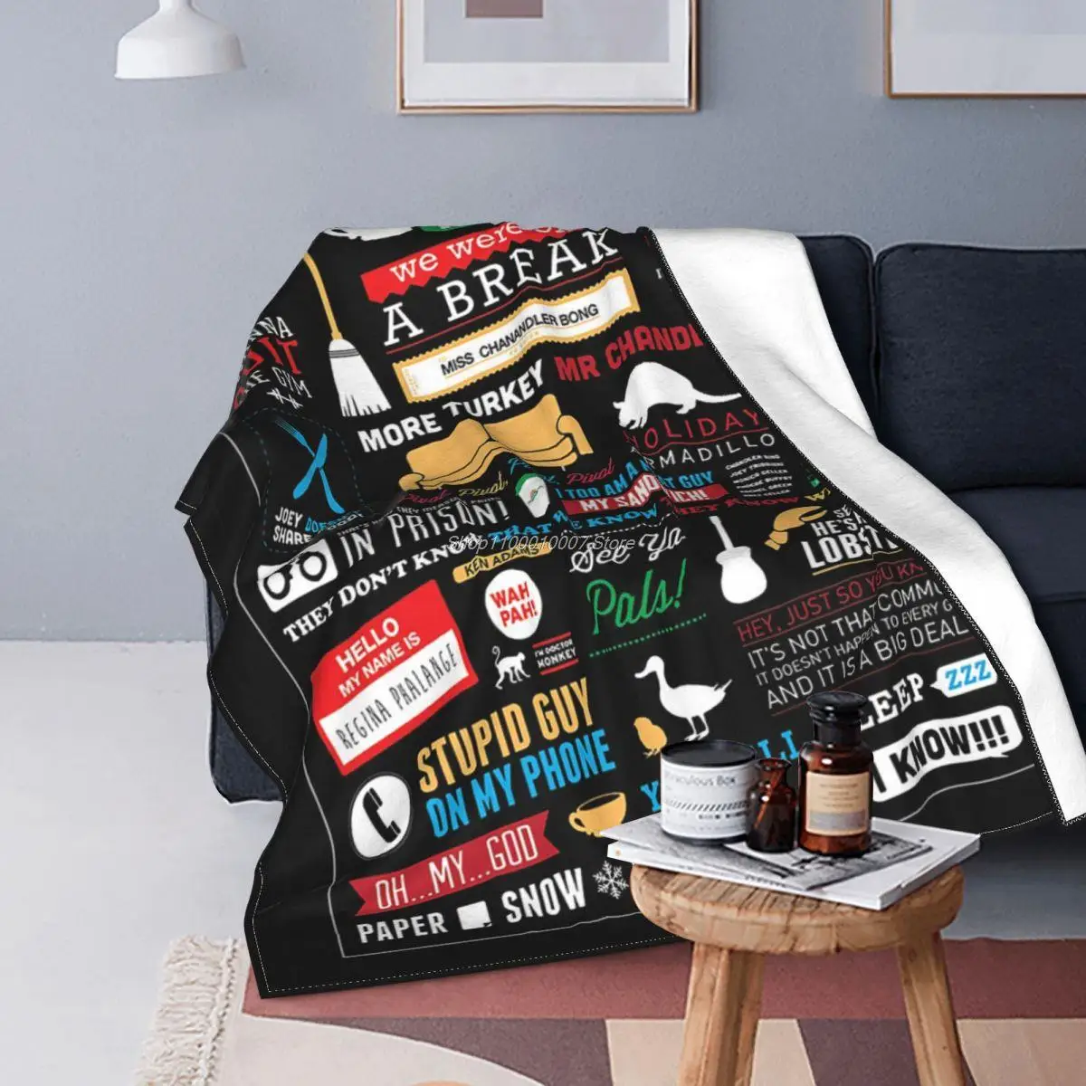 Friends Central Perk TV Blanket Fleece Cartoon American Lightweight Throw Blankets for Bedroom Sofa Bedroom Quilt
Friends Central Perk TV Blanket Fleece Cartoon American Lightweight Throw Blankets for Bedroom Sofa Bedroom Quilt