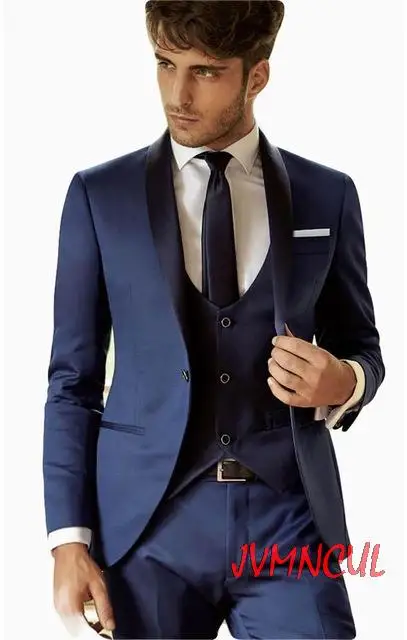 Handsome Shawl Lapel Mens Suits 3 Pieces Custom Made Business Tuxedos Wedding Groomsmen Outfit(Jacket+Pant+Vest+Tie)
Handsome Shawl Lapel Mens Suits 3 Pieces Custom Made Business Tuxedos Wedding Groomsmen Outfit(Jacket+Pant+Vest+Tie)
