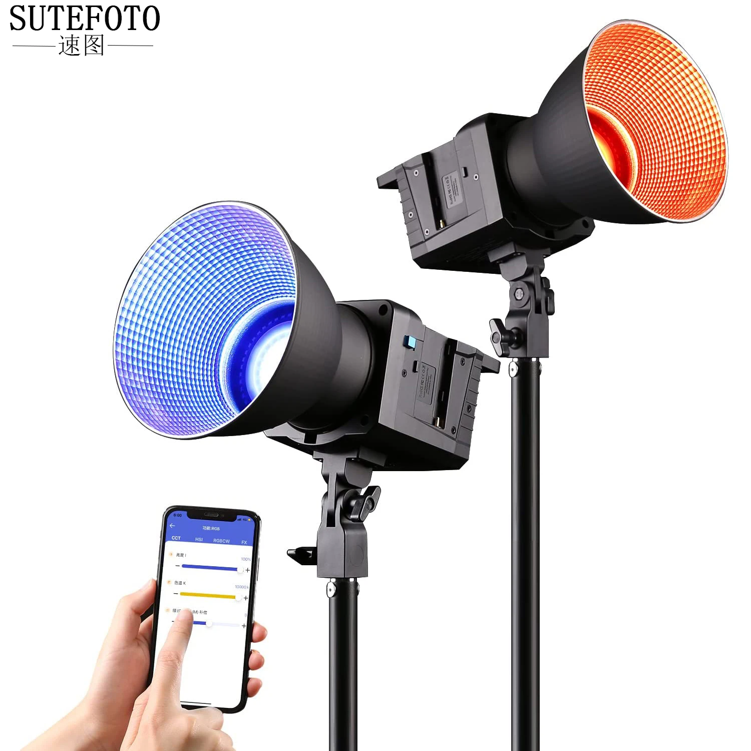 Sutefoto P100 RGB светодиодный видеосвет 100W APP Control Bowens Mount Светодиодный для фотосъемки Видеозапись Лампа для стрельбы на открытом воздухе
Sutefoto P100 RGB светодиодный видеосвет 100W APP Control Bowens Mount Светодиодный для фотосъемки Видеозапись Лампа для стрельбы на открытом воздухе