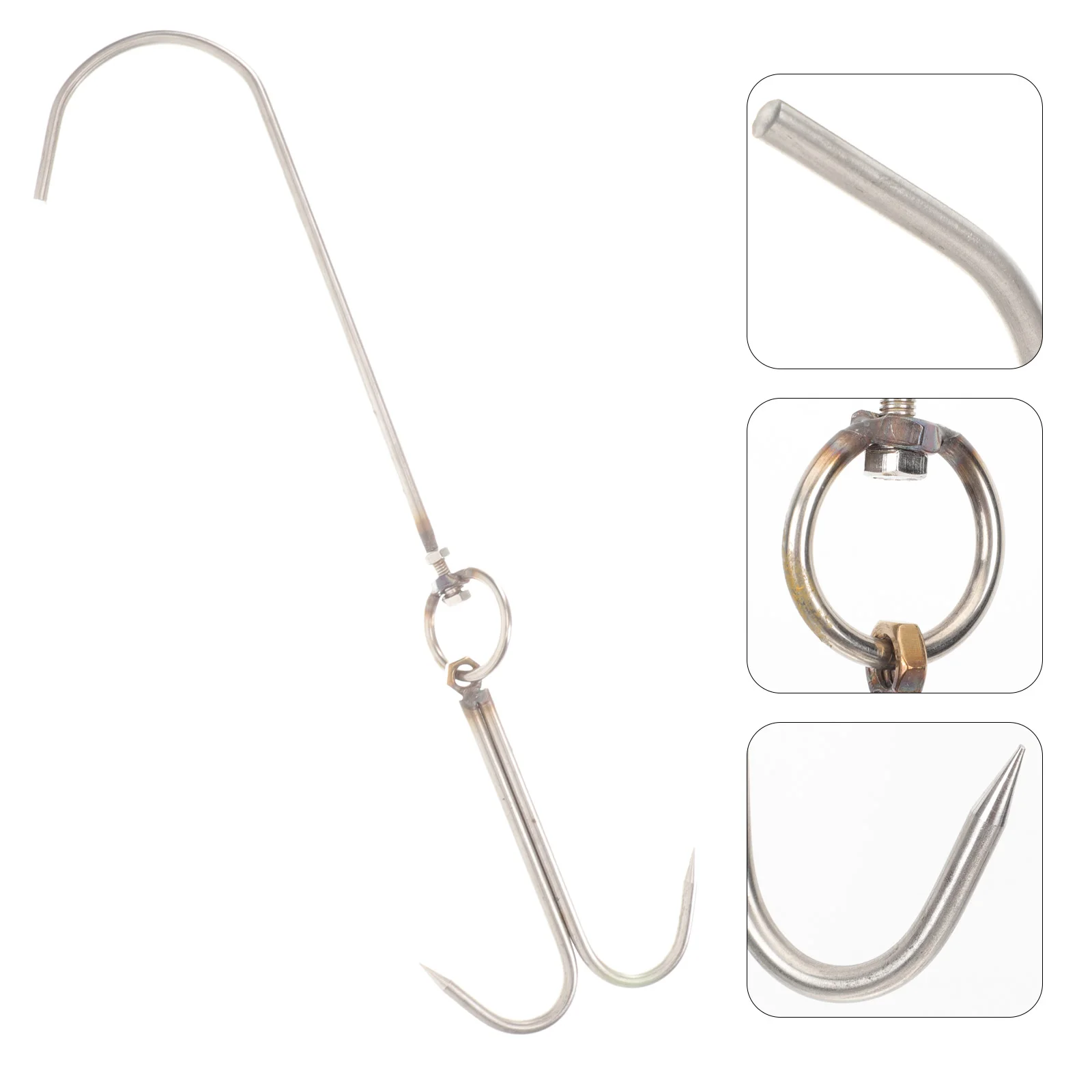 Hooks Meat Hook Hanging Steel Stainlessbutcher Bacon Bbq Hangers Hanger Duck Smoker Roast Grill Beef Butchering Hams Sausage
Hooks Meat Hook Hanging Steel Stainlessbutcher Bacon Bbq Hangers Hanger Duck Smoker Roast Grill Beef Butchering Hams Sausage