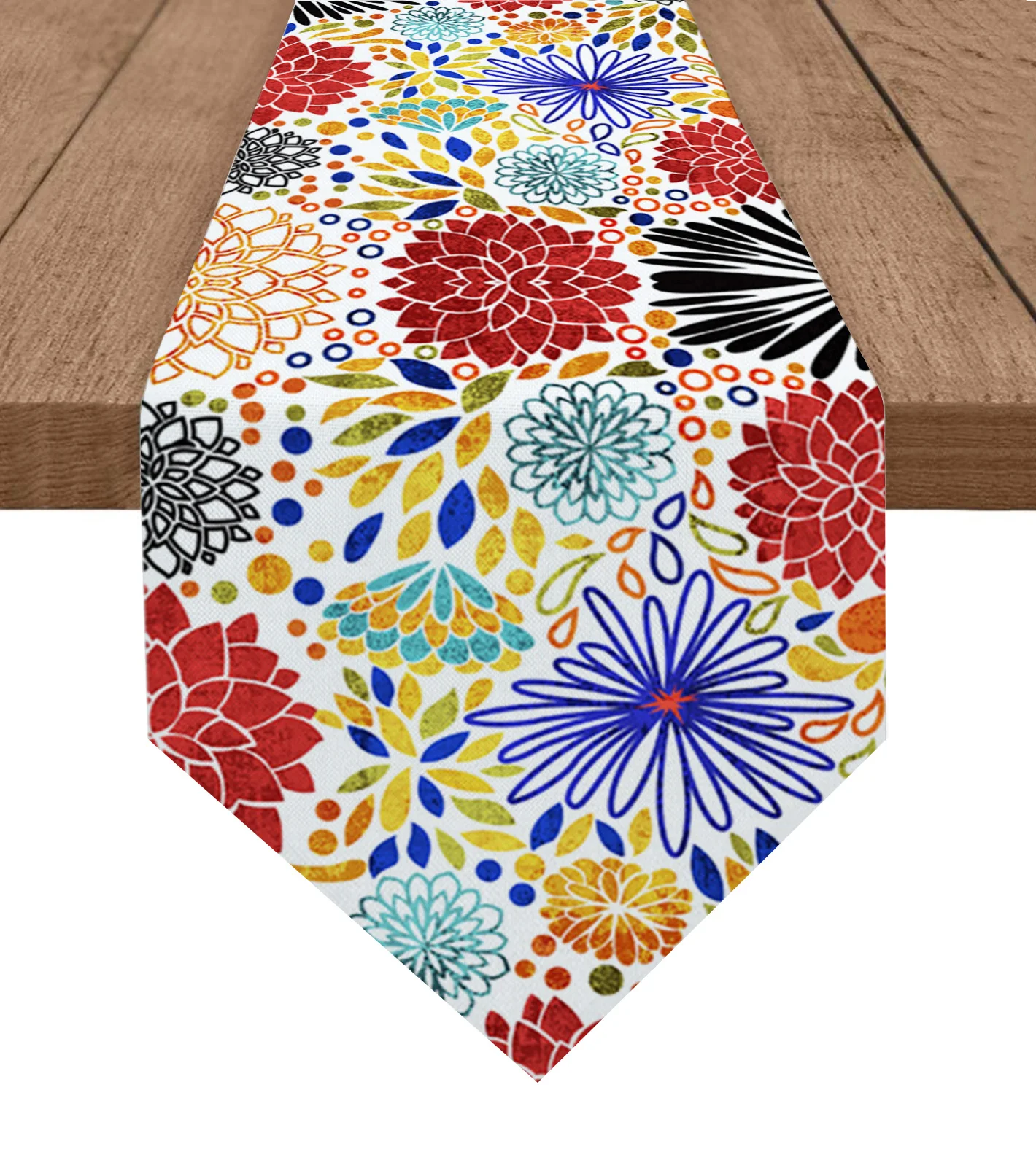 Geometric Colorful Radiant Flowers Table Runner Wedding Holiday Party Decoration Tablecloth Summer Kitchen Dining Table Runner
Geometric Colorful Radiant Flowers Table Runner Wedding Holiday Party Decoration Tablecloth Summer Kitchen Dining Table Runner