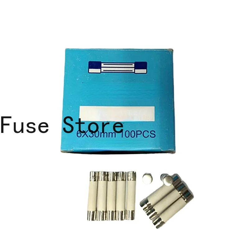 10PCS New Slow-break Explosion-proof Ceramic Fuse Tube 6 * 30mm 250V T7A T8A T12A T13A
10PCS New Slow-break Explosion-proof Ceramic Fuse Tube 6 * 30mm 250V T7A T8A T12A T13A