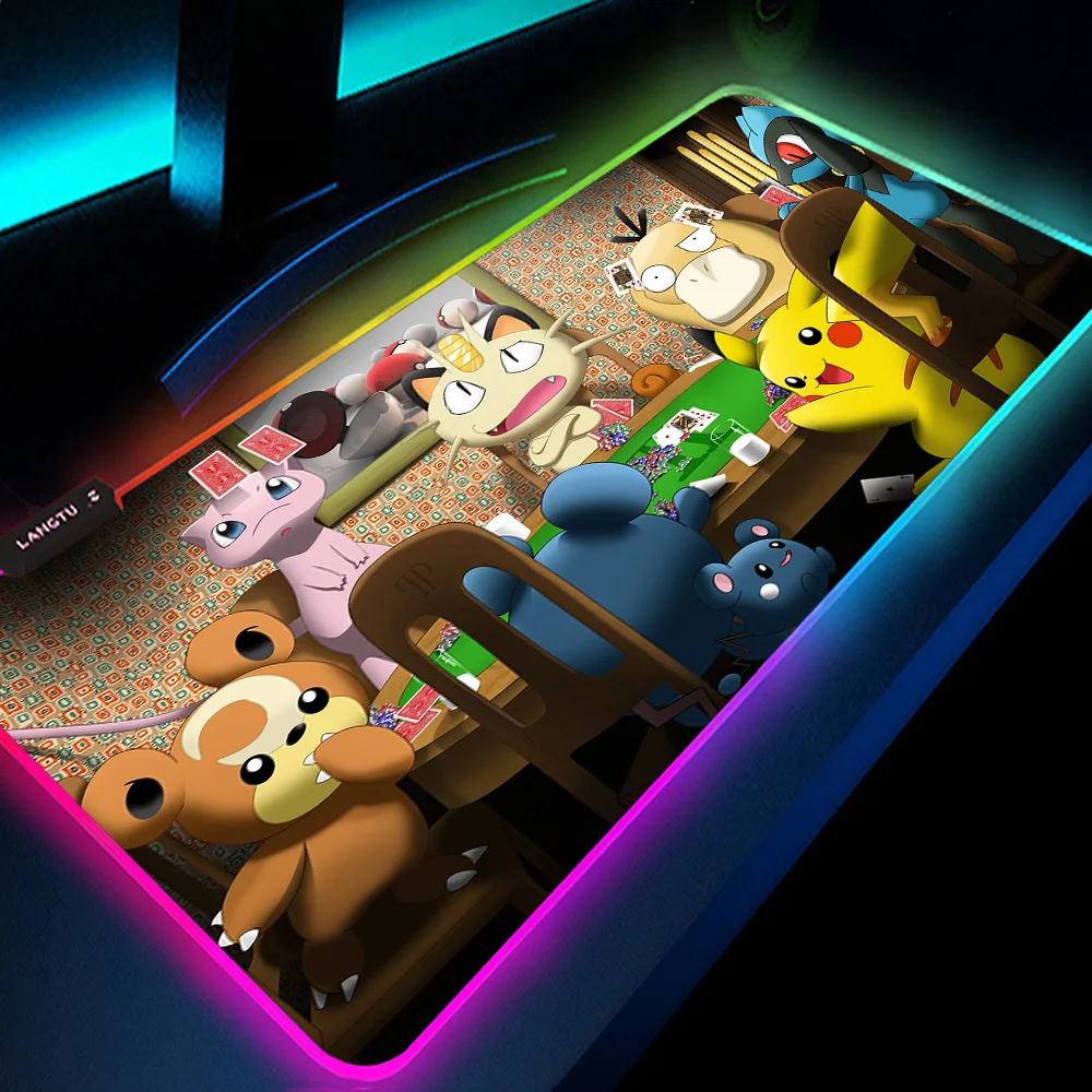 Cartoon Backlit Mousepad Cute Desk Pad Gaming Pad Luminous Pad Mouse Gamer Carpet Waterproof Keyboard Pad LED Mouse Pad RGB
Cartoon Backlit Mousepad Cute Desk Pad Gaming Pad Luminous Pad Mouse Gamer Carpet Waterproof Keyboard Pad LED Mouse Pad RGB
