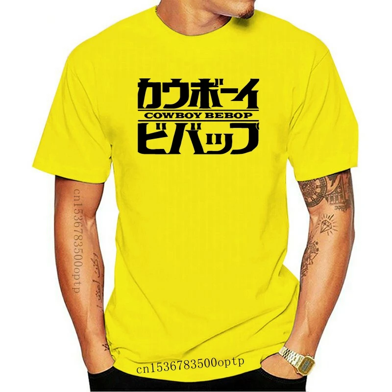 New T-Shirt Novelty Cowboy Bebop Logo Anime T Shirt Summer Style Casual Clothing Anime Casual Clothing
New T-Shirt Novelty Cowboy Bebop Logo Anime T Shirt Summer Style Casual Clothing Anime Casual Clothing