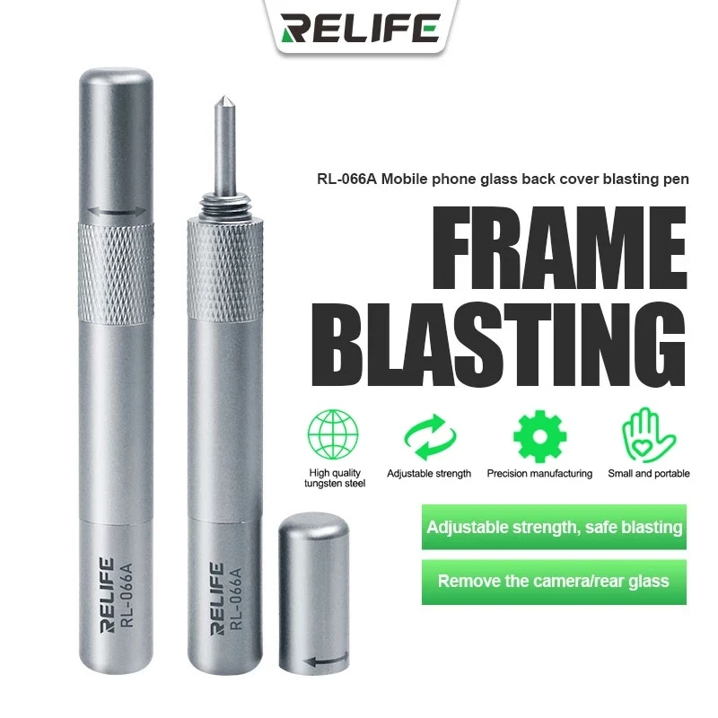 RELIFE RL-066A Diamond Pen Fixed-Point Breaking Glass Adjustable Strength Break Under Pressure for IPhone 8-13 PRO MAX
RELIFE RL-066A Diamond Pen Fixed-Point Breaking Glass Adjustable Strength Break Under Pressure for IPhone 8-13 PRO MAX