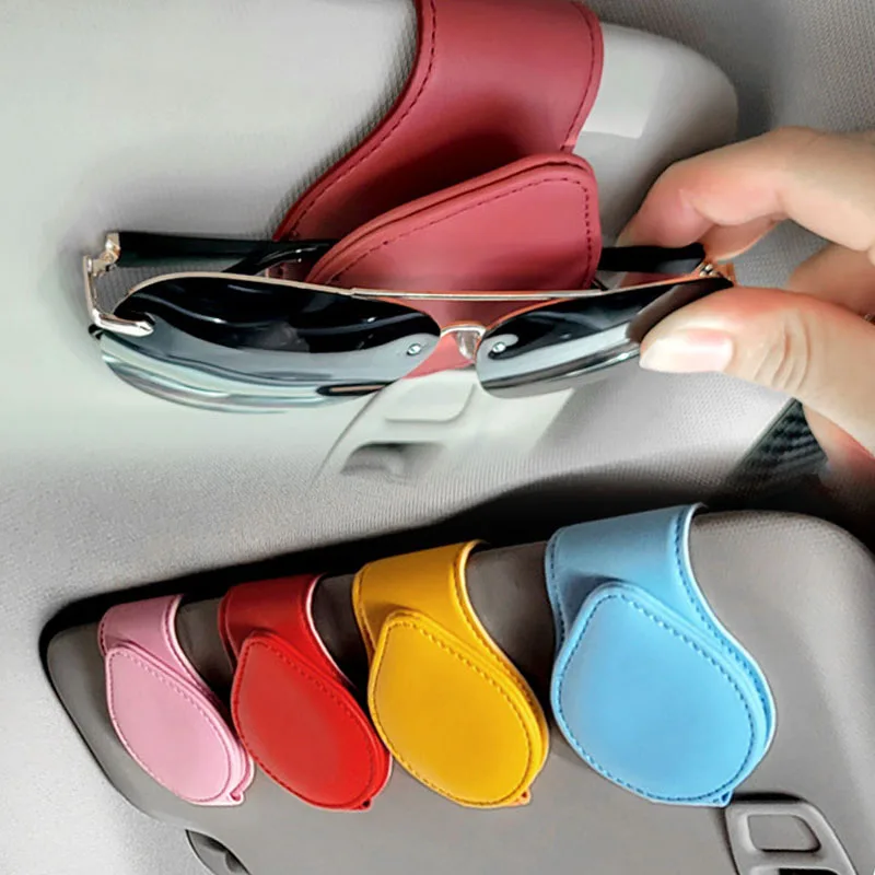 Leather Car Sun Visor Glasses Holder Bill Card Holder Multifunction New Sunglasses Box Car Sunglasses Holder
Leather Car Sun Visor Glasses Holder Bill Card Holder Multifunction New Sunglasses Box Car Sunglasses Holder