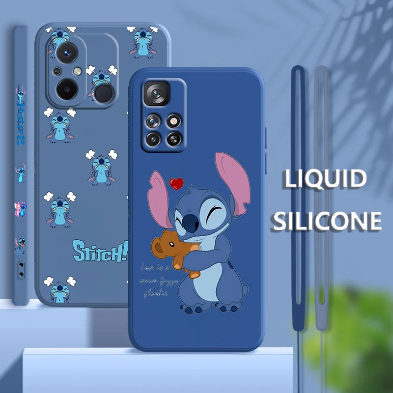 Stitch Cartoon Anime Disney For Xiaomi Redmi 12C 11 Prime A1 10 10X 9 9A 9T 9AT 8 8A 7 Pro 4G 5G Liquid Left Rope Phone Case
Stitch Cartoon Anime Disney For Xiaomi Redmi 12C 11 Prime A1 10 10X 9 9A 9T 9AT 8 8A 7 Pro 4G 5G Liquid Left Rope Phone Case