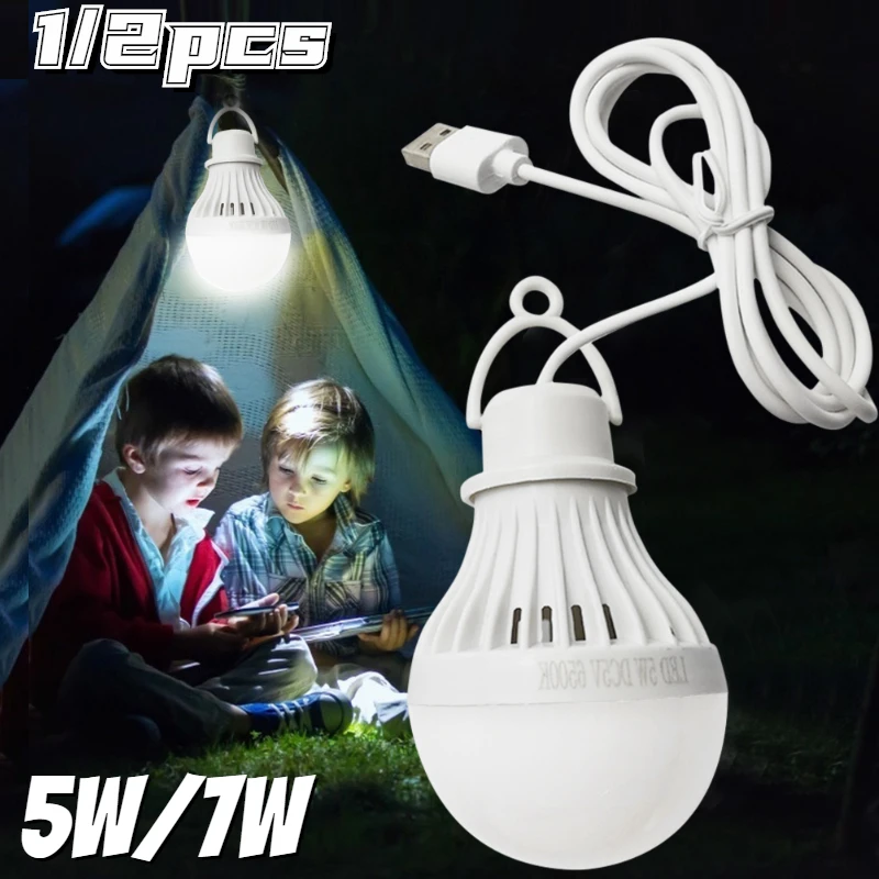 Portable Lantern USB Bulb Light Camp Lights 5W/7W Power Outdoor LED Camping Lamps for Tent Camping Hiking Gear Work Lighting
Portable Lantern USB Bulb Light Camp Lights 5W/7W Power Outdoor LED Camping Lamps for Tent Camping Hiking Gear Work Lighting