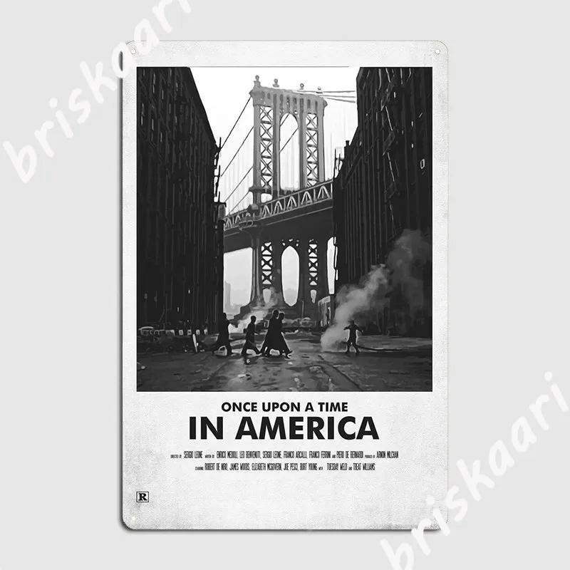 Металлический плакат Once Upon Time In America, Клубная вечевечерние, паб, гараж, печать на стене, фотопостер
Металлический плакат Once Upon Time In America, Клубная вечевечерние, паб, гараж, печать на стене, фотопостер