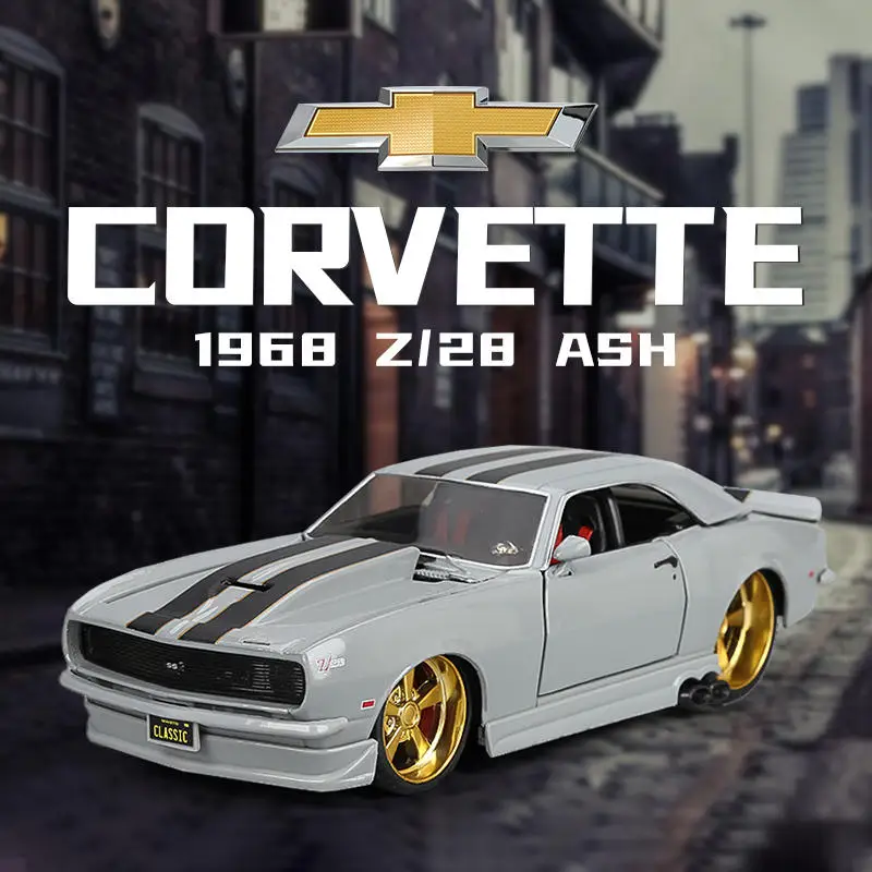 Модель спортивного автомобиля Maisto 1:24 1968 Chevrolet Camaro Z/28 из сплава, литой металлический игрушечный автомобиль, модель, коллекция, подарок для детей
Модель спортивного автомобиля Maisto 1:24 1968 Chevrolet Camaro Z/28 из сплава, литой металлический игрушечный автомобиль, модель, коллекция, подарок для детей