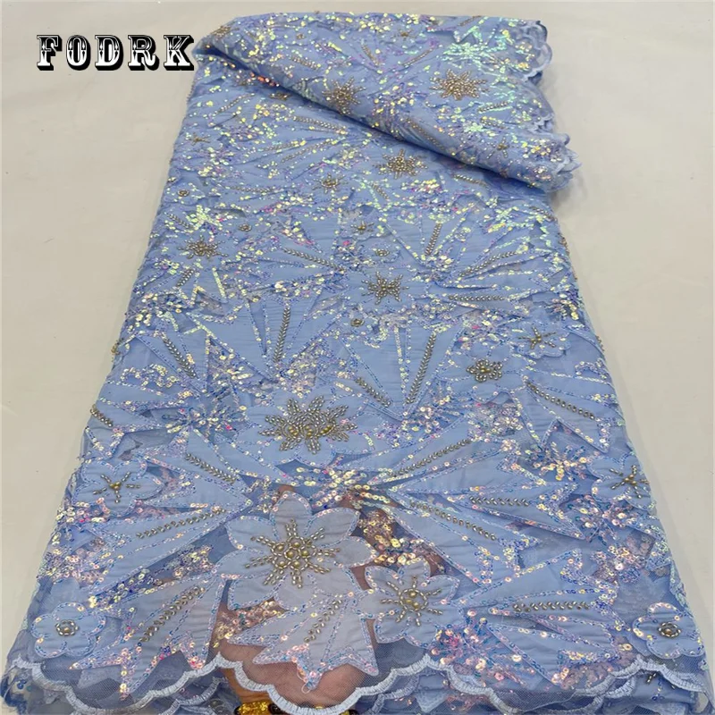 African Lace Fabric 2023 High Quality Sequins Ghana Lace Material For Nigerian Evening Party Sewing RF2250
African Lace Fabric 2023 High Quality Sequins Ghana Lace Material For Nigerian Evening Party Sewing RF2250